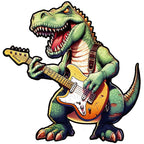 Whimsical Wooden Jigsaw Puzzle - Rock T - Rex - pickApuzzle