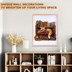 Whimsical Wooden Jigsaw Puzzle - Sleep Library - Fox - pickApuzzle
