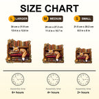 Whimsical Wooden Jigsaw Puzzle - Sleep Library - Fox - pickApuzzle
