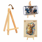 Whimsical Wooden Jigsaw Puzzle - Sleeping Cat - pickApuzzle