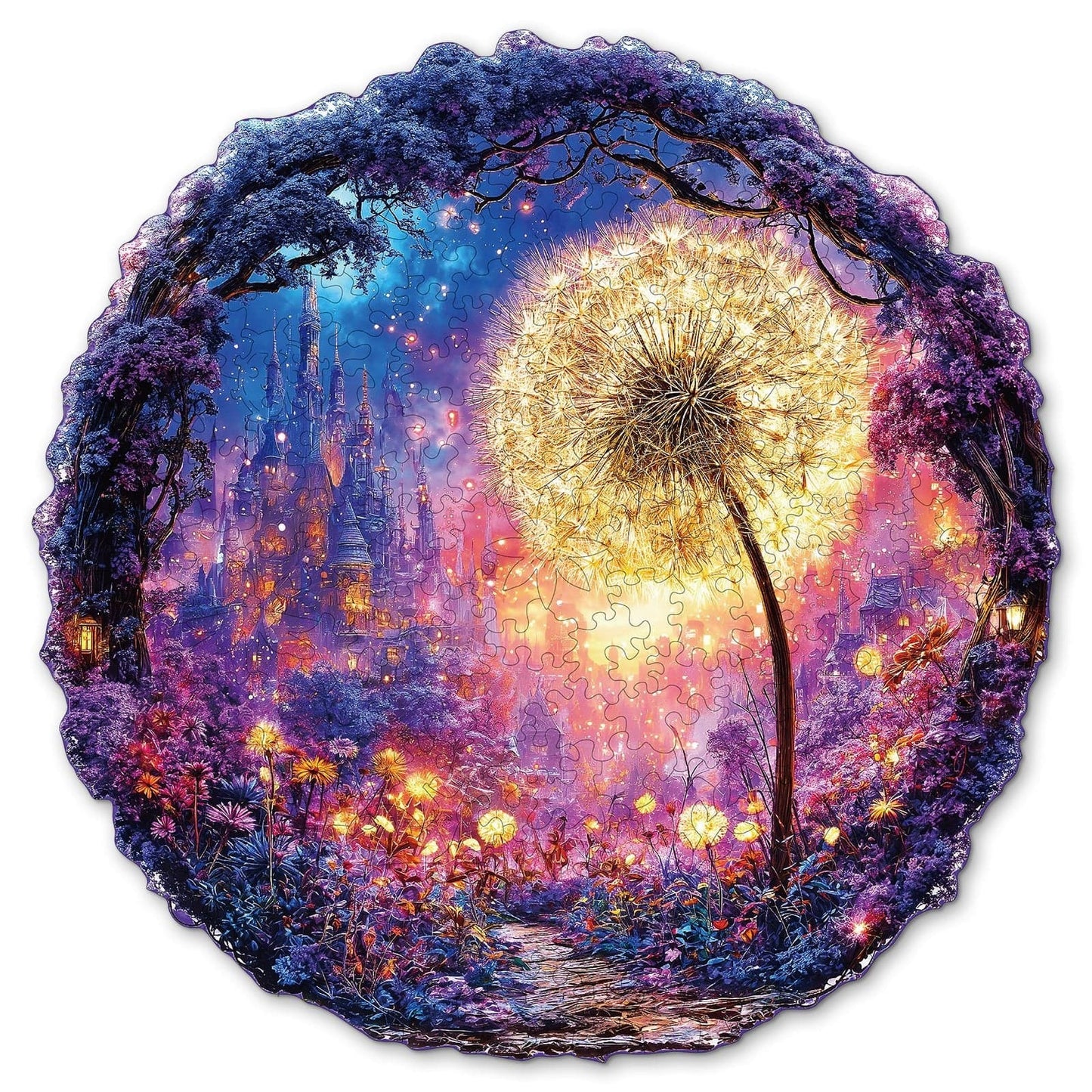 Ausgefallenes Holz-Puzzle – Starlight Plants