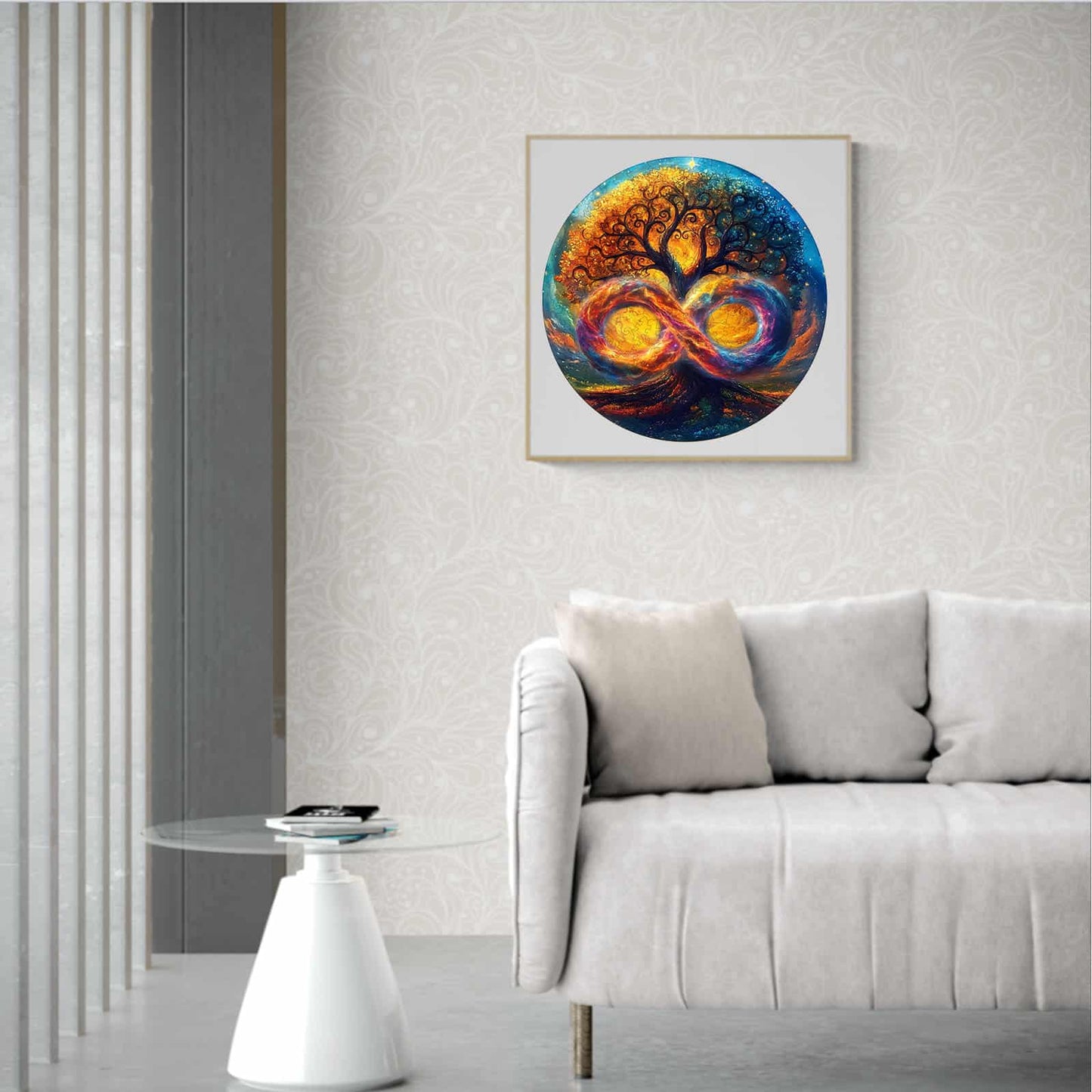 Whimsical Wooden Jigsaw Puzzle - The Infinite Tree of Life - pickApuzzle