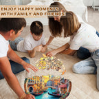 Whimsical Wooden Jigsaw Puzzle - Venice Water City - pickApuzzle