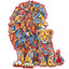 Whimsical Wooden Jigsaw Puzzle-Warm Parent-Child Lion