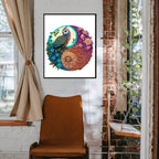Whimsical Wooden Jigsaw Puzzle- YIN YANG OWL 2